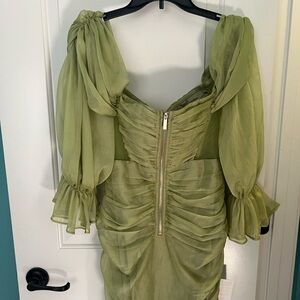 Green Miss Circle dress